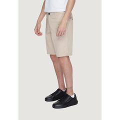 Armani Exchange Beige Cotton Bermuda -   -  Armani Exchange.