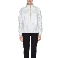 Suns White Polyester Jackets & Coat -   -  Suns.