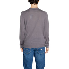 Armani Exchange Gray Wool Sweater -   -  Armani Exchange.