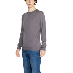 Armani Exchange Gray Wool Sweater -   -  Armani Exchange.