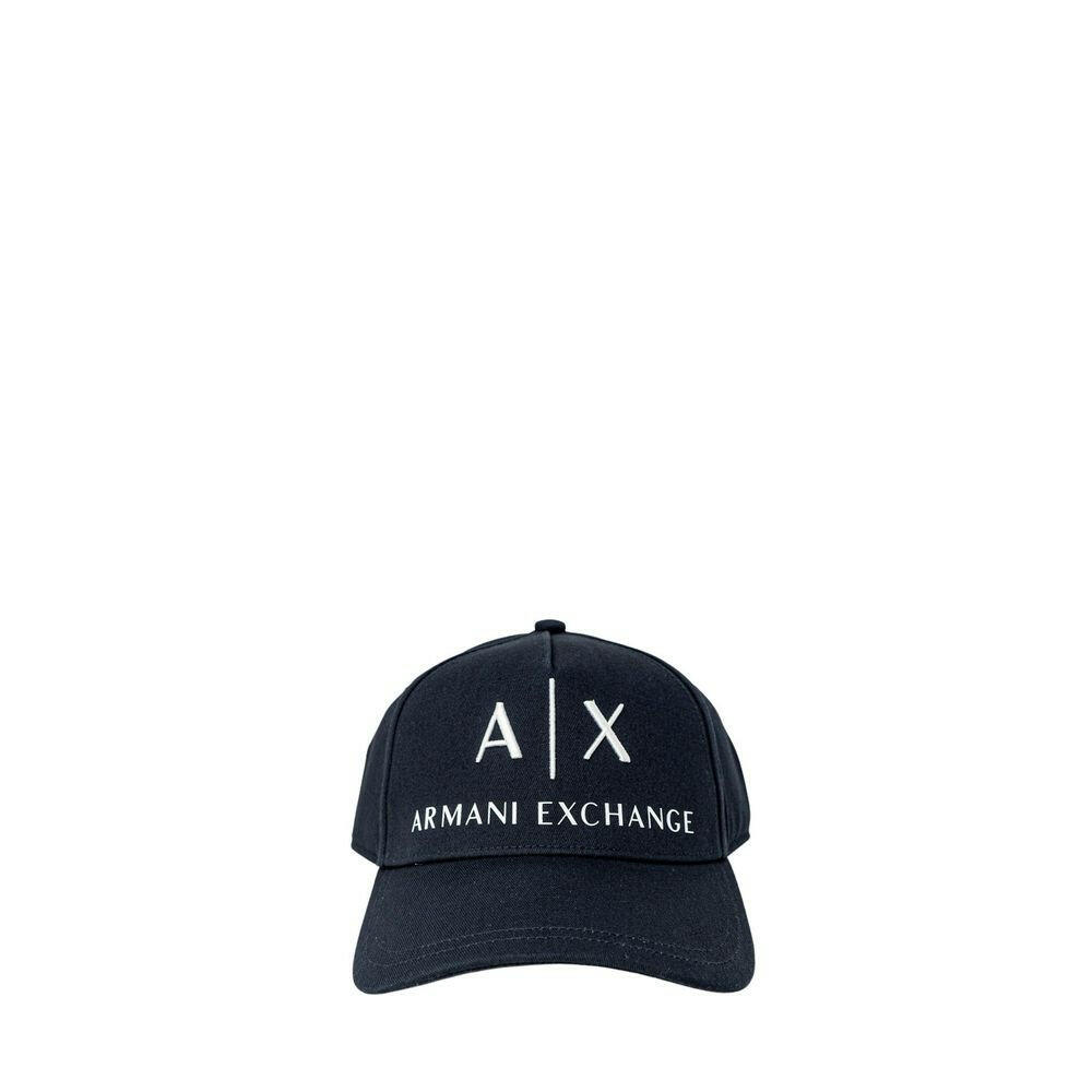 Armani Exchange Blue Cotton Caps Baseball Hat -   -  Armani Exchange.