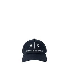 Armani Exchange Blue Cotton Caps Baseball Hat -   -  Armani Exchange.