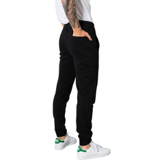 Armani Exchange Black Cotton Joggers Workout Pant -   -  Armani Exchange.