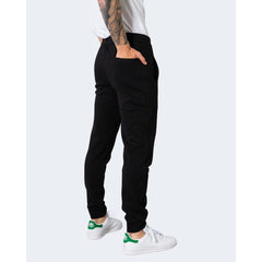 Armani Exchange Black Cotton Joggers Workout Pant -   -  Armani Exchange.