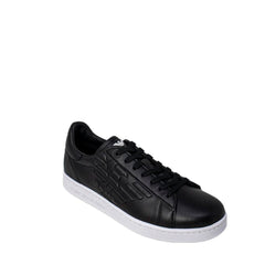 EA7 Emporio Armani Black And White Polyethylene Sneaker -   -  EA7 Emporio Armani.