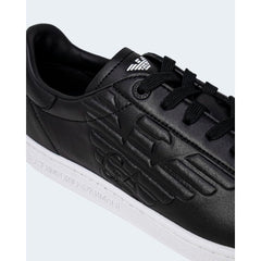 EA7 Emporio Armani Black And White Polyethylene Sneaker -   -  EA7 Emporio Armani.