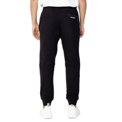 Armani Exchange Black Cotton Joggers Workout Pant - - Armani Exchange.