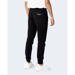 Armani Exchange Black Cotton Joggers Workout Pant - - Armani Exchange.