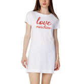 Love Moschino White Cotton Short -   -  Love Moschino.