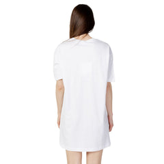 Love Moschino White Cotton Short -   -  Love Moschino.