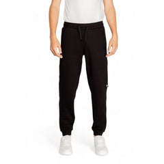 EA7 Emporio Armani Black Cotton Joggers Workout Pant -   -  EA7 Emporio Armani.