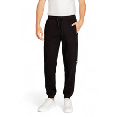 EA7 Emporio Armani Black Cotton Joggers Workout Pant -   -  EA7 Emporio Armani.