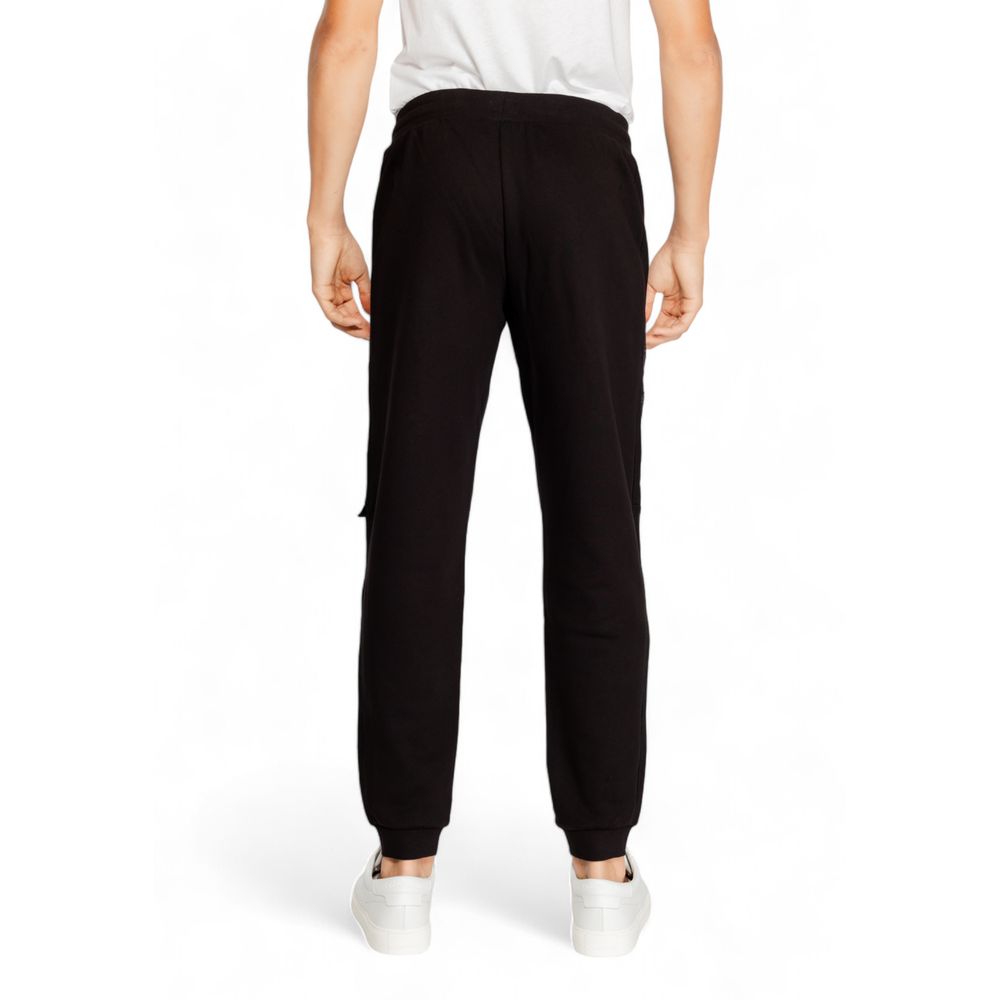 EA7 Emporio Armani Black Cotton Joggers Workout Pant -   -  EA7 Emporio Armani. EA7 Emporio Armani Black Cotton Joggers Workout Pant -   -  EA7 Emporio Armani.