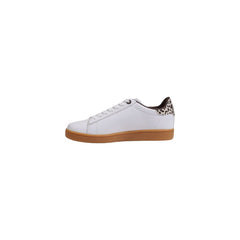 EA7 Emporio Armani Beige Leather Sneaker -   -  EA7 Emporio Armani.