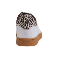 EA7 Emporio Armani Beige Leather Sneaker -   -  EA7 Emporio Armani.