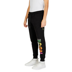 Icon Black Cotton Joggers Workout Pant -   -  Icon.