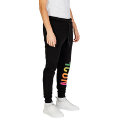 Icon Black Cotton Joggers Workout Pant -   -  Icon.