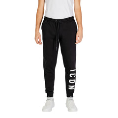 Icon Black And White Cotton Joggers Workout Pant -   -  Icon.