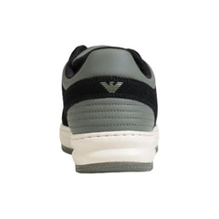 EA7 Emporio Armani Green Polyester Sneaker -   -  EA7 Emporio Armani.