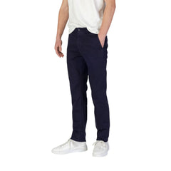 Hugo Boss Blue Cotton Skinny Pant -   -  Hugo Boss.