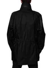 Dolce & Gabbana Black Nylon Winter Men Parka Coat Jacket - - Dolce & Gabbana.