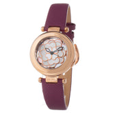 Folli Follie Purple Leather Watch -   -  Folli Follie.