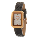 Folli Follie Black Leather Watch -   -  Folli Follie.