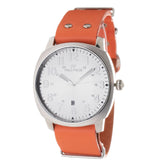 Folli Follie Orange Leather Watch -   -  Folli Follie.