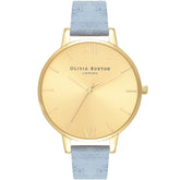 Olivia Burton Blue Artificial Leather Watch -   -  Olivia Burton.