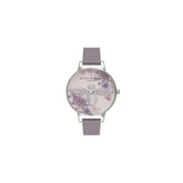 Olivia Burton Gray Artificial Leather Watch -   -  Olivia Burton.
