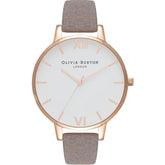 Olivia Burton Gray Artificial Leather Watch -   -  Olivia Burton.