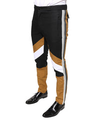 Dolce & Gabbana Multicolor Stripe Skinny Cotton Pants - - Dolce & Gabbana.