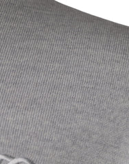 Dolce & Gabbana Light Gray Wool Crew Neck Pullover Sweater - - Dolce & Gabbana.