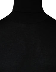 Dolce & Gabbana Black LongSleeve Turtleneck Pullover Sweater - - Dolce & Gabbana.
