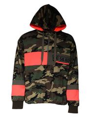 Dolce & Gabbana Multicolor Camouflage Hooded Men Sweatshirt Sweater - - Dolce & Gabbana.