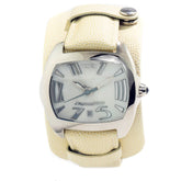 Chronotech Beige Leather Watch -   -  Chronotech.