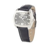 Chronotech Black Leather Watch -   -  Chronotech.