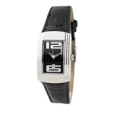 Chronotech Black Leather Watch -   -  Chronotech.