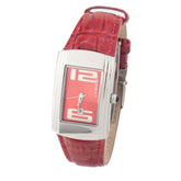 Chronotech Red Leather Watch -   -  Chronotech.
