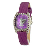 Chronotech Purple Leather Watch -   -  Chronotech.