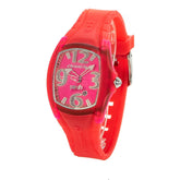 Chronotech Red Rubber Watch -   -  Chronotech.