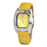 Chronotech Yellow Leather Watch -   -  Chronotech.