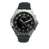 Chronotech Black Leather Watch -   -  Chronotech.