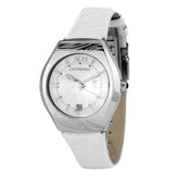 Chronotech White Leather Watch -   -  Chronotech.