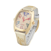 Chronotech Silver Leather Watch -   -  Chronotech.