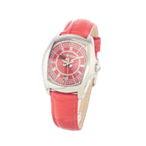 Chronotech Red Leather Watch -   -  Chronotech.