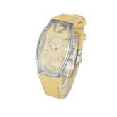 Chronotech Yellow Leather Watch -   -  Chronotech.