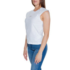 Calvin Klein Jeans White Cotton T-Shirt -   -  Calvin Klein Jeans.