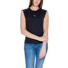 Calvin Klein Jeans Black Cotton T-Shirt -   -  Calvin Klein Jeans.