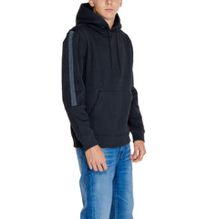 Calvin Klein Jeans Black Cotton Hoody -   -  Calvin Klein Jeans.